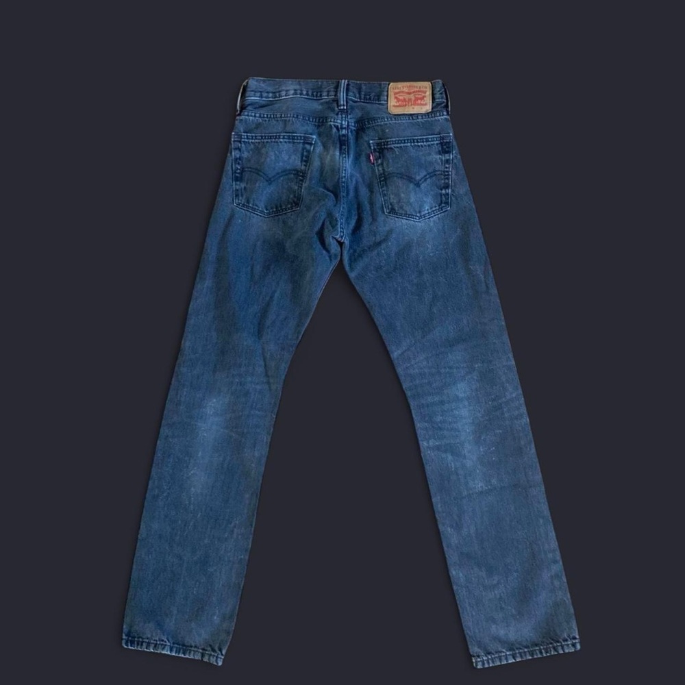 Levi's Men's Black Straight-Leg Jeans